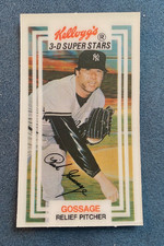 1983 Kellogg's 3-D Super Stars #10 Rich Gossage N Y Yankees NM