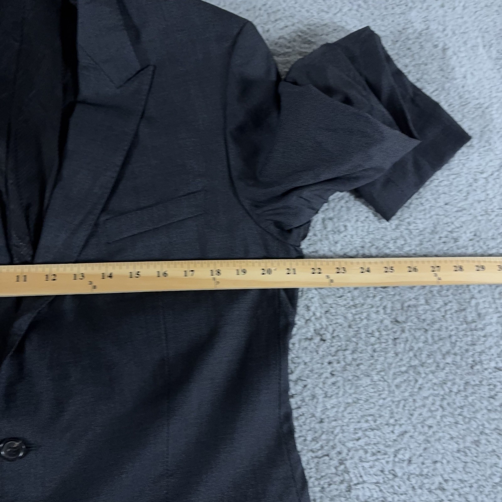 Boss Hugo Boss 2-Piece Suit Men 42 Long Pants 34x32 Silk Wool The Journey Sharp2 thumbnail 5