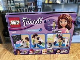 New 2012 Retired LEGO 3933 Friends Olivia's Invention Workshop Sealed Rare Set