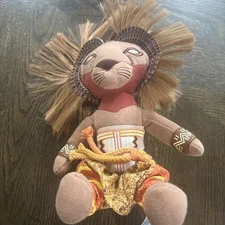 The Lion King Broadway Musical Simba Lion Plush Stuffed Animal Disney