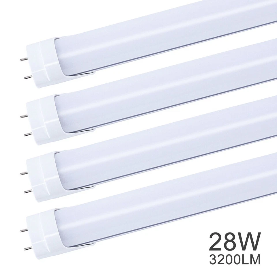 4FT Led Tubes Garage Lights Shop Light Bulbs T8 28w G13 Workshop Lighting ETL GE - Image 3 of 4