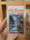 PSA 8 2017 Pokemon Sun & Moon 78/73 Mewtwo GX Shining Legends Secret Art MEWTUBE