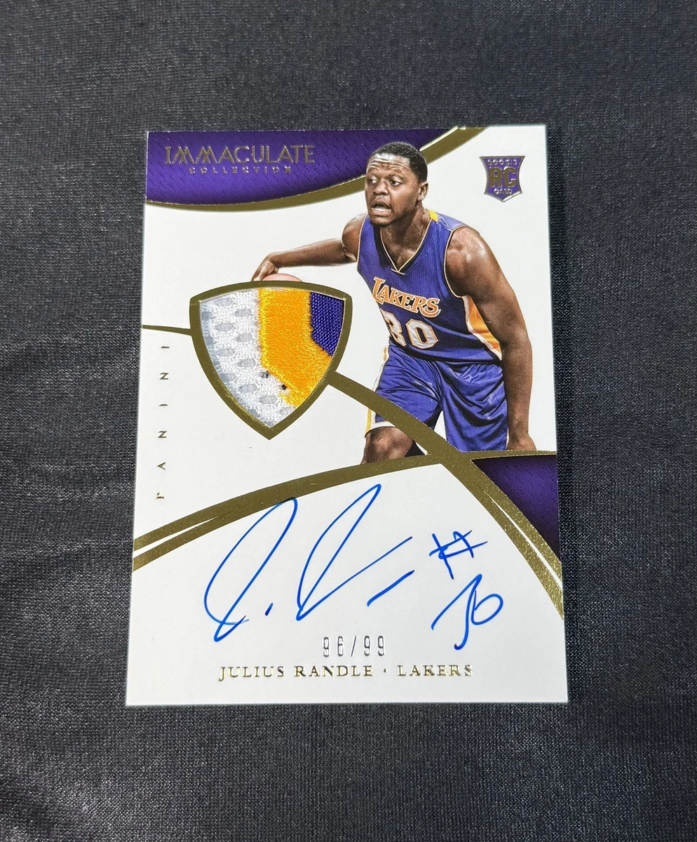 Julius Randle Basketball Autographed Sports Trading Cards