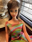 1966 Twist and Turn Bon Bon Brunette Barbie Vintage Doll