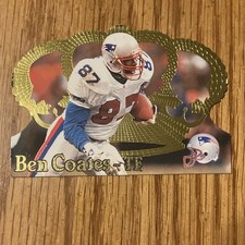 Pacific Crown Royale 1995 Ben Coates #104 New England Patriots NFL Card