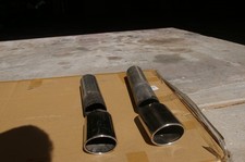 Chrome Exhaust Tips Oval