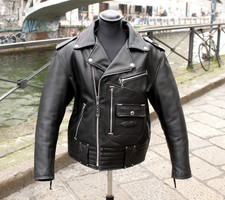 Giubbotto chiodo Pelle Harley Davidson Vintage come nuovo taglia XL