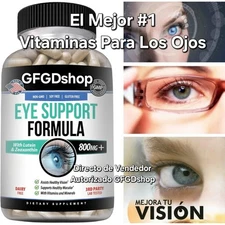 Mejores Vitaminas Para La Vista Vision Borrosa Cansada Suplemento Para Los Ojos