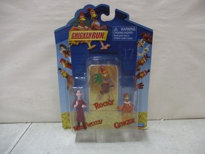 2000 Playmates Chicken Run Mrs. Tweedy, Rocky, and Ginger