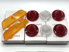 1960 Chevrolet Impala Tail Light Lens Back Up Lamp Parking Light Lens Amber 8pcs