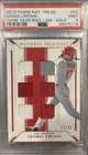 2019 National Treasures Shohei Ohtani Game Gear 6 Patch PSA 9 Mint Gold #'d/25