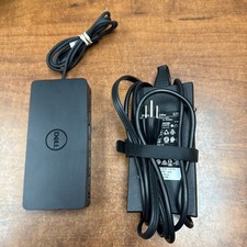 Dell D6000 Laptop Docking Station USB-C Universal M4TJG w/ 130W POWER SUPPLY