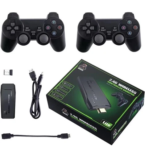 M15 40000+4K HDMI TV Video Game Stick Retro Gaming-Console 2 Wireless Controller - Bild 10 von 23