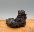 Vintage OOAK Hand Painted Poodle Dog Artisan Dollhouse Miniature 1:12 — photo 5