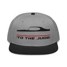 For GTO The Judge 1969 Fans Cap Car Snapback Hat Birthday Gift Racing Unisex