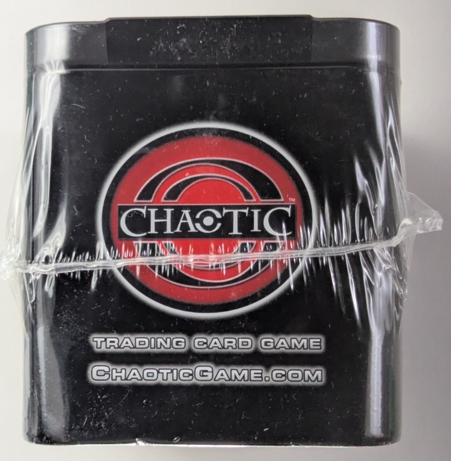 Rasbma Darini Exclusive Chaotic TCG Scanner Tin NEW Sealed Black