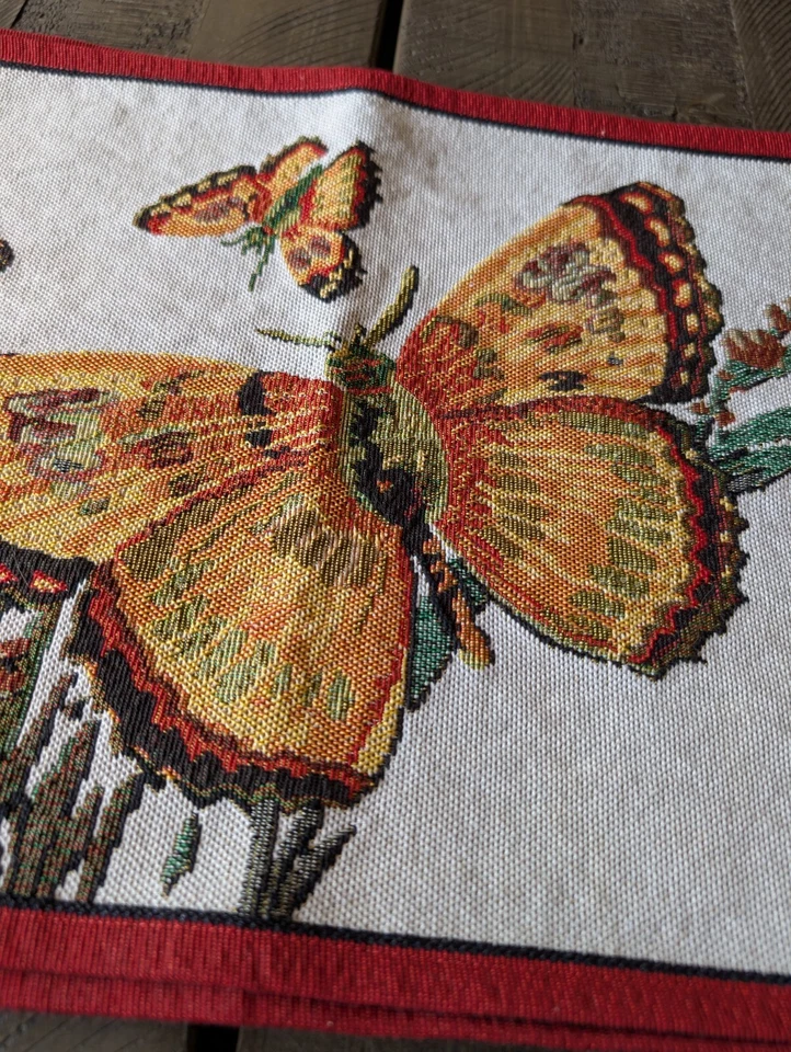 Juego de 4 manteles de mesa vintage Y2K mariposa Foto 2 de 3