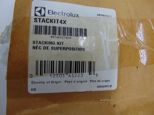 Genuine OEM Frigidaire Laundry Stacking Kit STACKIT4X New Electrolux - Picture 2 of 5