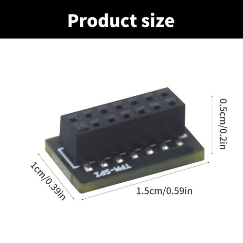 Secure 14 Pin TPM Module for Mainboard Enhances Encryption and Security - Afbeelding 8 van 8
