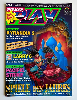 POWERPLAY / power play - 2 / 1994 Zeitschrift Magazin + Powertips *Super Zustand