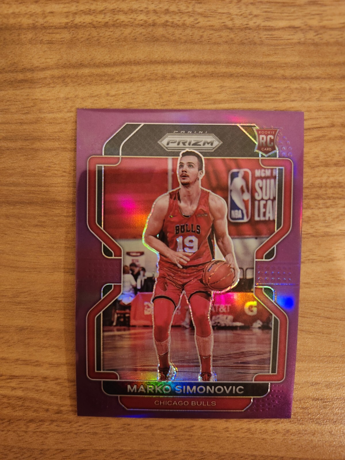 2021-22 Prizm Marko Simonovic RC Purple Prizm 25/99