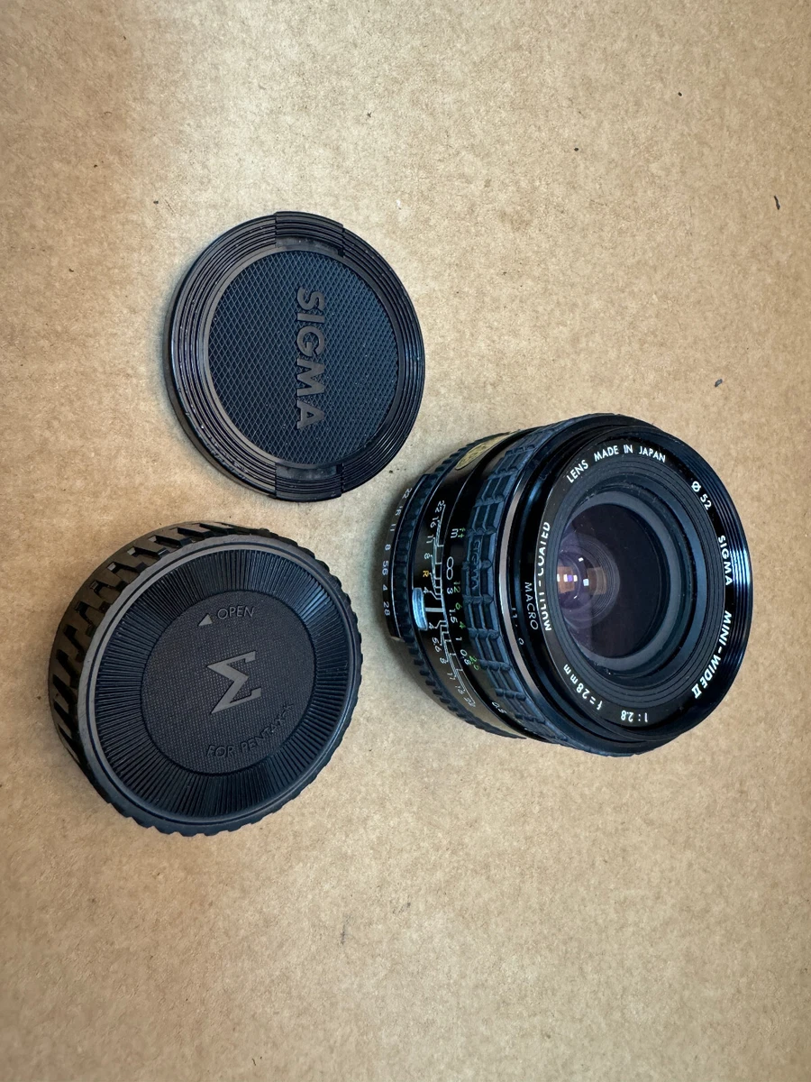 Sigma Camera Lenses for Pentax 28mm Focal for sale | eBay