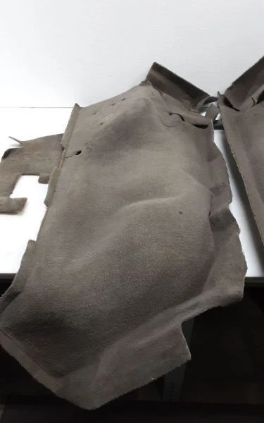 Juego de alfombras delanteras y traseras negras Jeep TJ Wrangler OEM 2003 2004 2005 2006 94378 Foto 4 de 4