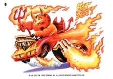 2023 GARBAGE PAIL KIDS KRASHERS GPK BASE HOT SCOTT 6 NM