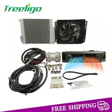 12V Cool&Heat Electric Universal Underdash Air Conditioner DC Auto Car A/C Kit