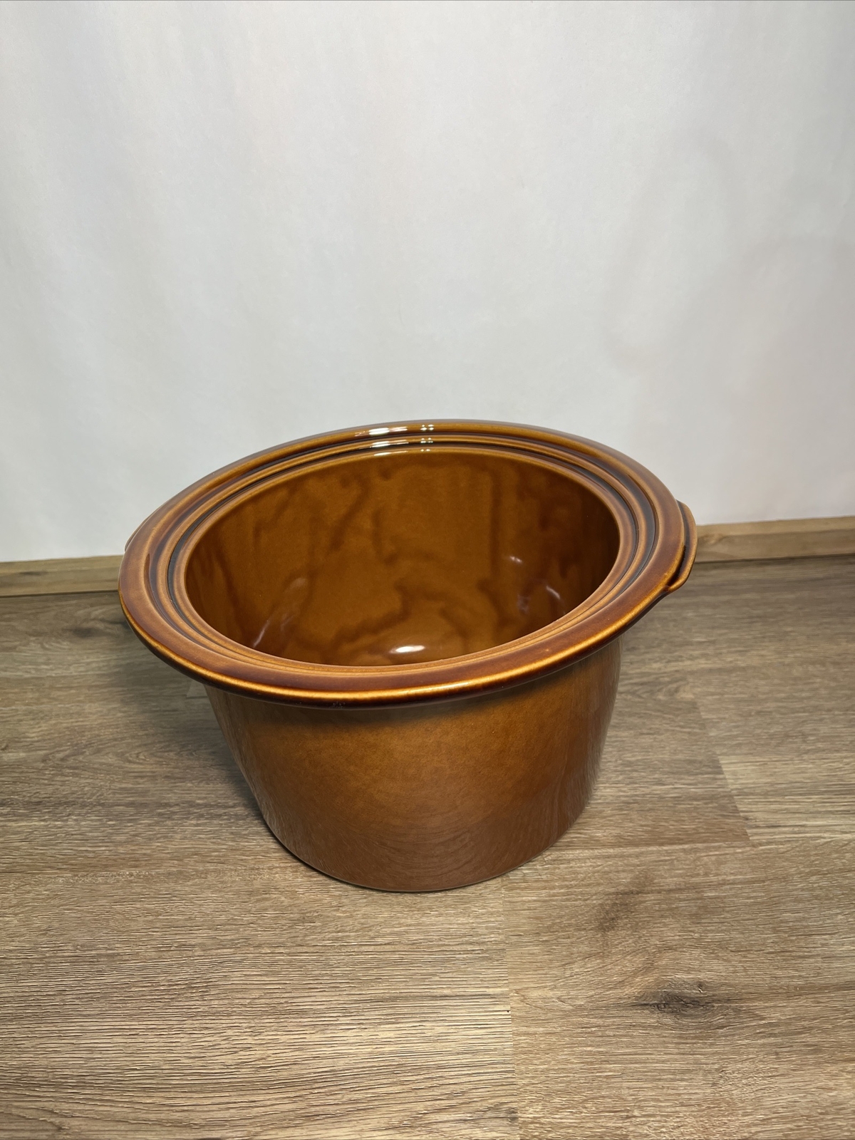 Rival 4 Qt Crock Pot Ceramic Insert Bowl Liner Dish Measures 8" Across