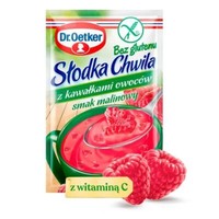 10X Dr. Oetker Himbeer Rote GrüTze Glutenfrei Kisiel 31,5G Instant-Dessert