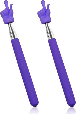 2 Pcs Telescopic Teacher Pointer Stick, Extendable Pointer Teacher Pointers for