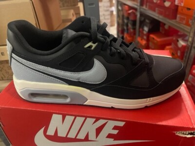 Nike Air Max Span Leather Leder Schwarz/Weiß Gr:45 Sneaker freizeit 90 95 97