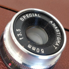 Vintage Japan Made  50mm 1:3.5 Enlarger Lens  Special Anastigmat