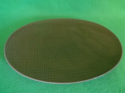 2 x Platte 34 x 24 cm oval Mesh Colours  Walnut  von Rosenthal