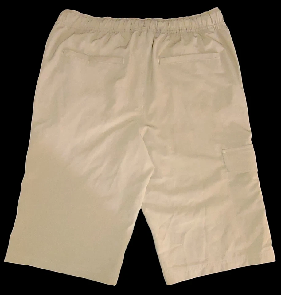 Tommy Hilfiger Beige Elastic Drawstring Waist Quick Dry Pull On Shorts XL or 20 - Image 2 of 4
