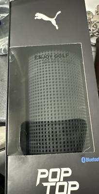 Puma Pop Top Speaker Bluetooth Wireless Water Resistant 10 Hour Charge Golf  | eBay