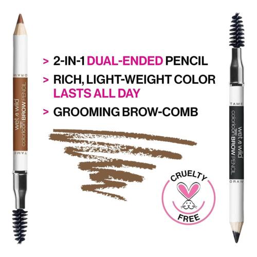 Wet n Wild Coloricon Brow Pencil ~ CHOOSE YOUR COLOR - Picture 2 of 6