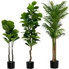 Artificial Tree Plants in Pot Garden Outdoor Large Fake Green Indoor Home Decor