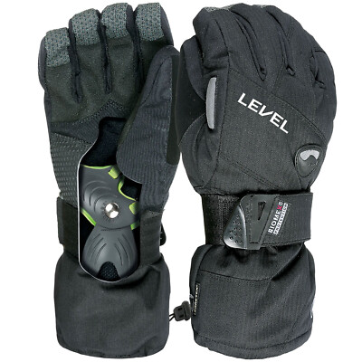 Level Half Pipe Gloves Herren-Snowboard Handschuhe Protektionshandschuhe