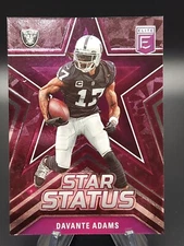 Davante Adams 2023 Panini Donruss Elite Star Status Silver #85/349