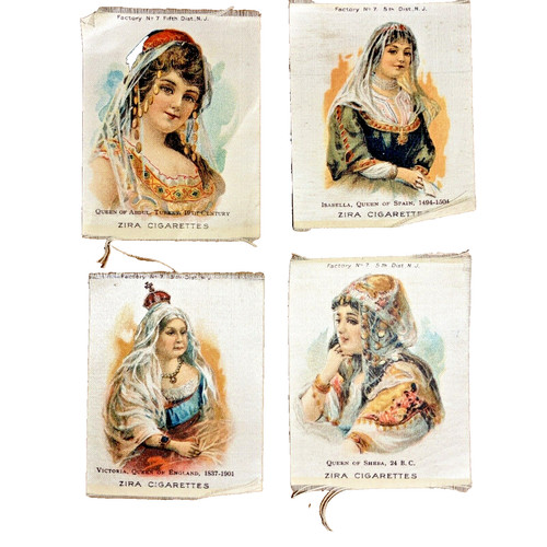 Zira Cigarettes Queen Abdul Queen Spain Queen Sheba Queen Victoria of England