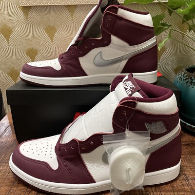 Nike Air Jordan 1 High OG Bordeaux 555088-611 Mens Size 8.5 Brand