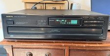 Onkyo DX-C206 6 Disc CD Changer Player Vintage Tested Working READ DESCRIPTION