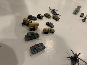 Galoob Micro Machines Lot Hummer Shark Military Planes Boats Playsets Trucks