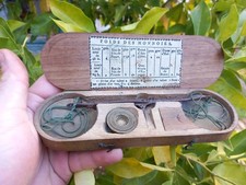 Box Weight Scale Coin Change Gold Silver Europe 18th Century