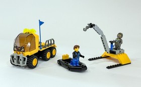 LEGO Jack Stone Aqua Res-Q Transport (4606) 100% Complete with/Instructions