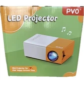 PVO YG300ProMax Portable LED Mini Home Theater Projector Phone Mirroring HDMI