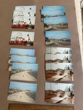 16 Vintage Nantasket Beach Paragon Park Postcards Lusterchrome Tichnor Bros NEW