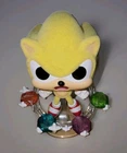 Funko Pop! Plus: Sonic the Hedgehog - Super Sonic with Emeralds (Flocked)